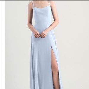 Jenny Yoo Kiara Dress in Whisper Blue
